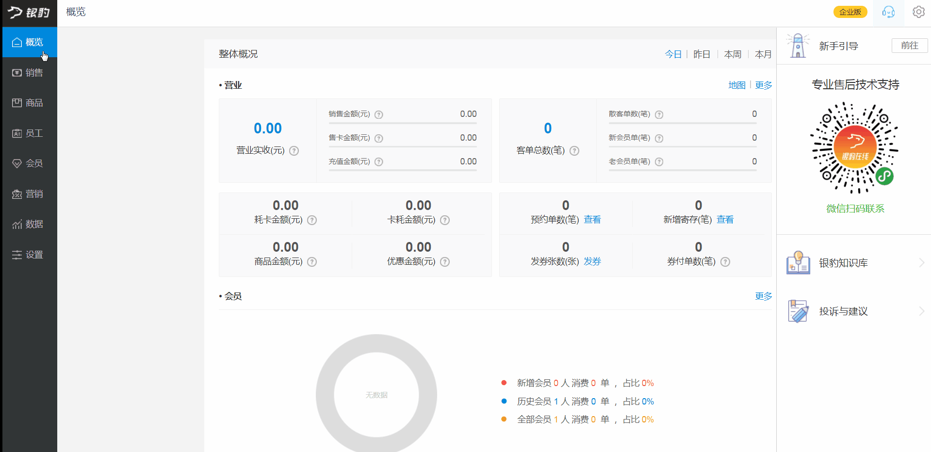 添加品牌 录入商品时,可为商品添加品牌,便于后期查看营业占比分析时